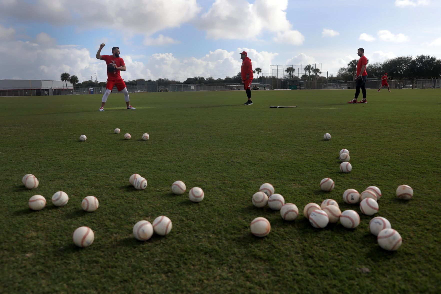 Cardinals pitchers and catchers report day